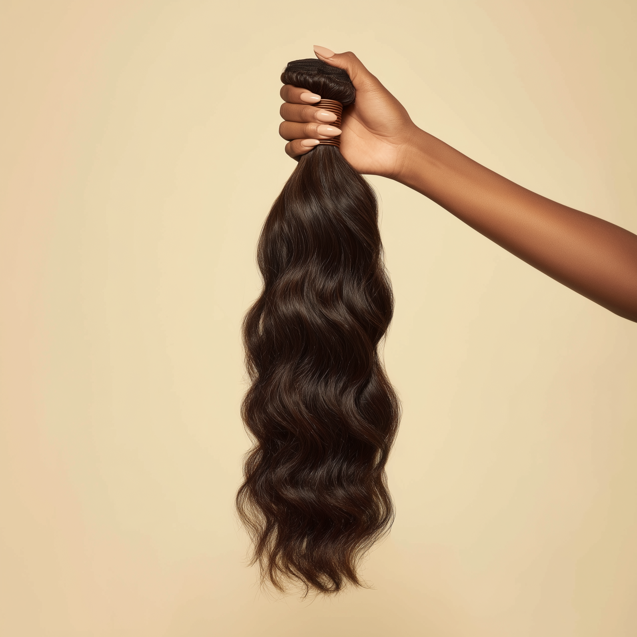 Seamless Clip Ins  Wavy & Curly - Natural Color